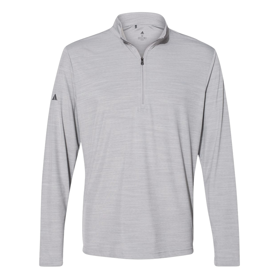 Lightweight Melange Quarter Zip Pullover