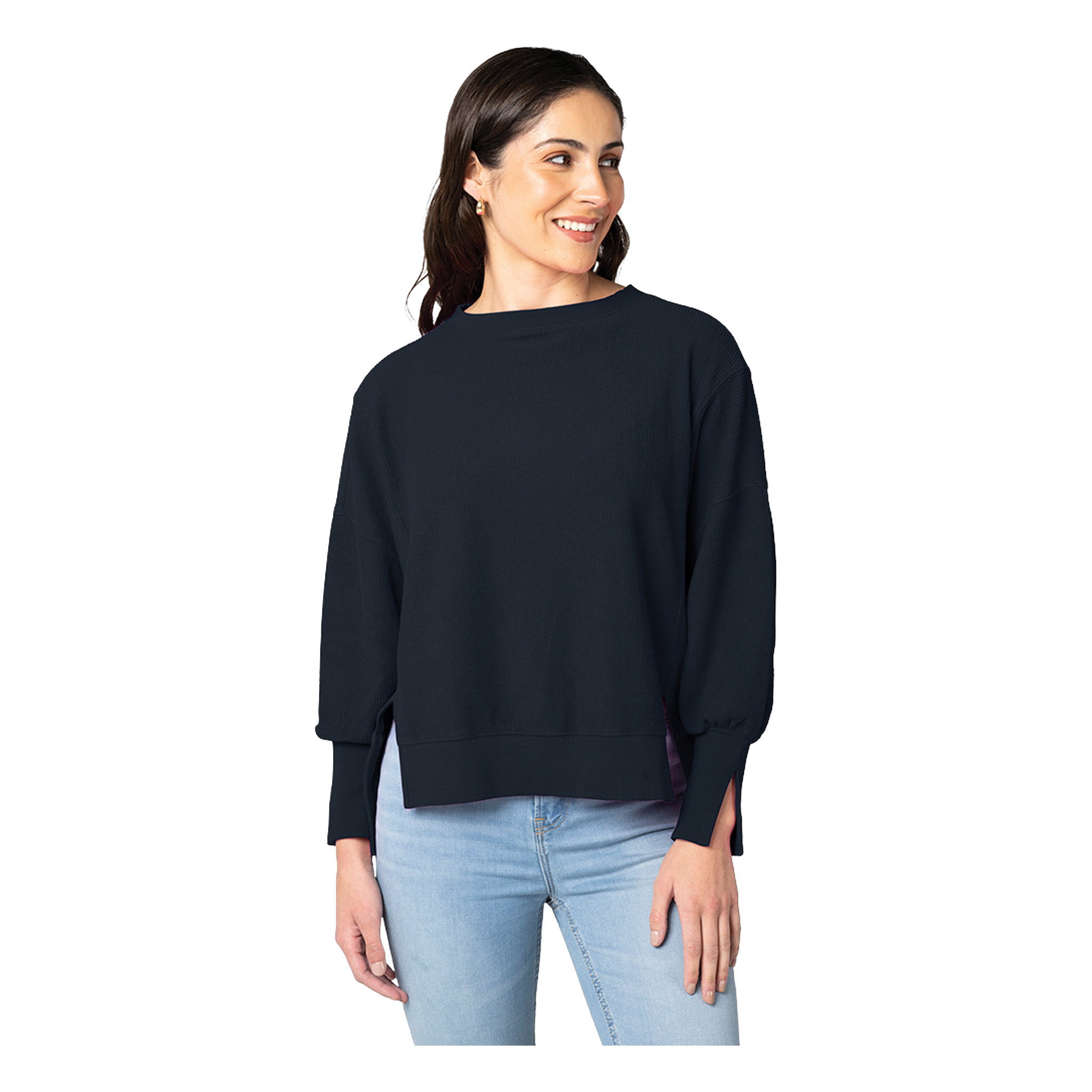 Women's Camden Spliced Crew Neck