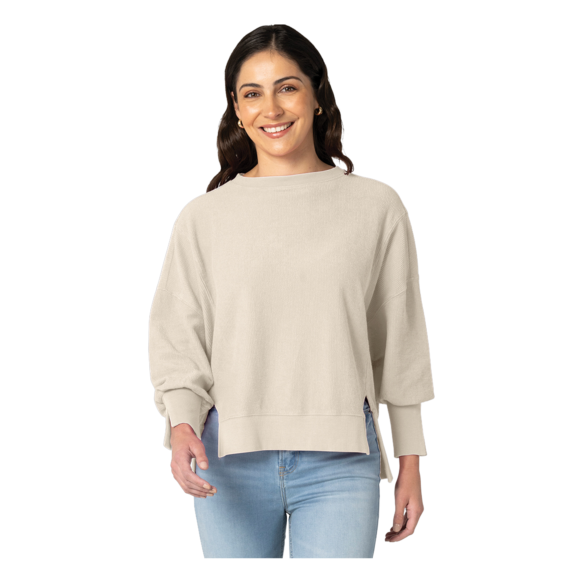 Women's Camden Spliced Crew Neck