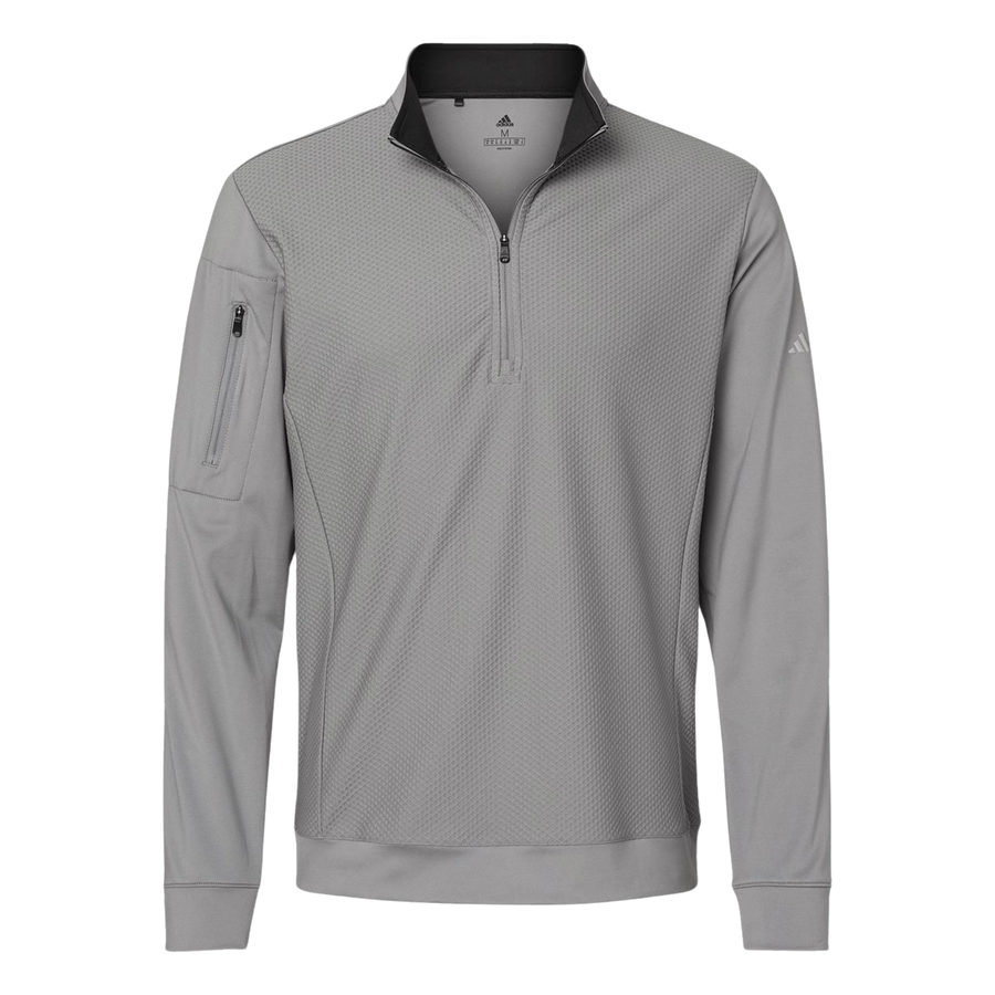 Performance Textured Quarter-Zip Pullover