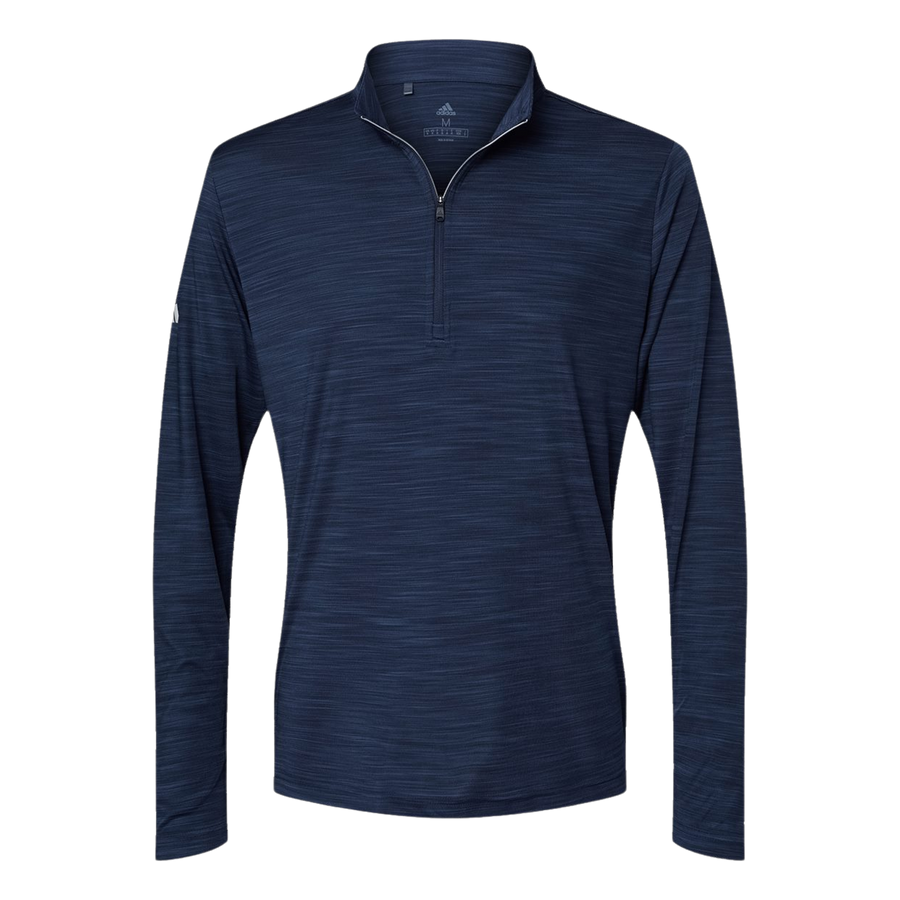 Lightweight Melange Quarter Zip Pullover