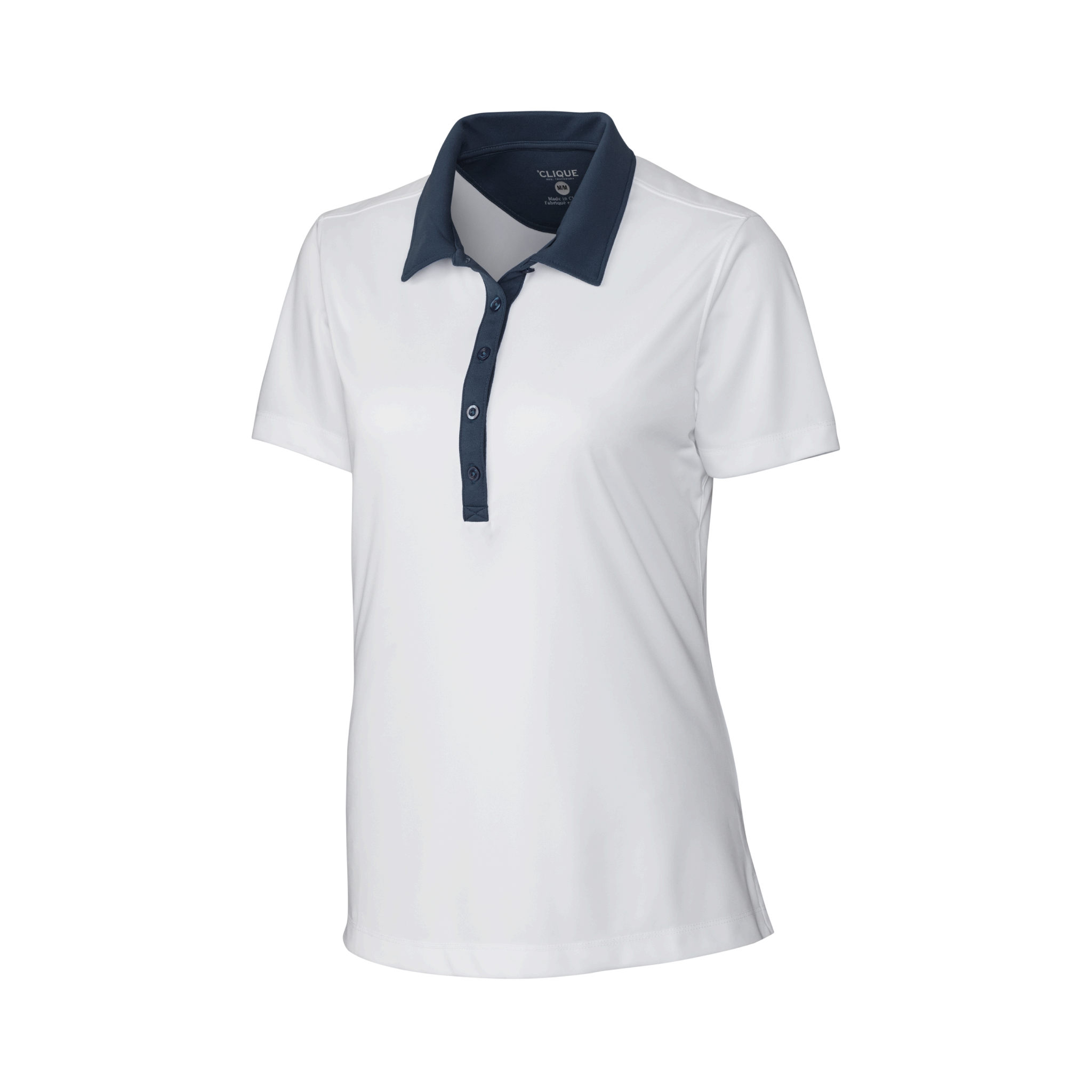 Parma Colorblock Tech Jersey Womens Polo - Darks