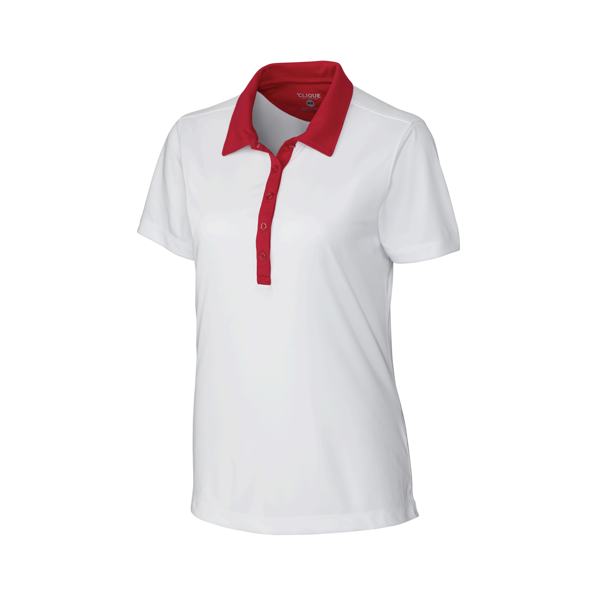 Parma Colorblock Tech Jersey Womens Polo - Darks
