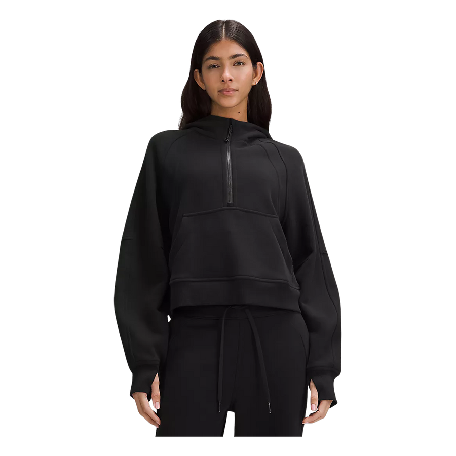 Scuba Oversized Half-Zip Hoodie